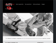 Tablet Screenshot of jujitsu-paris16.com